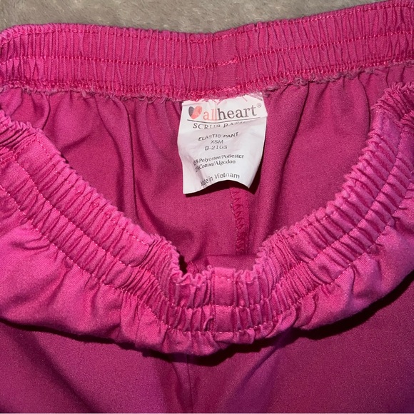 Allheart Pink Scrub Bottoms - Picture 3 of 3